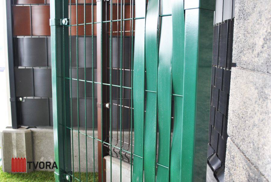 Что собой представляет сетка рабица с полимерным покрытием?