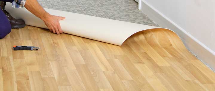 Укладка линолеума на деревянный пол: как уложить линолеум на фанеру?
