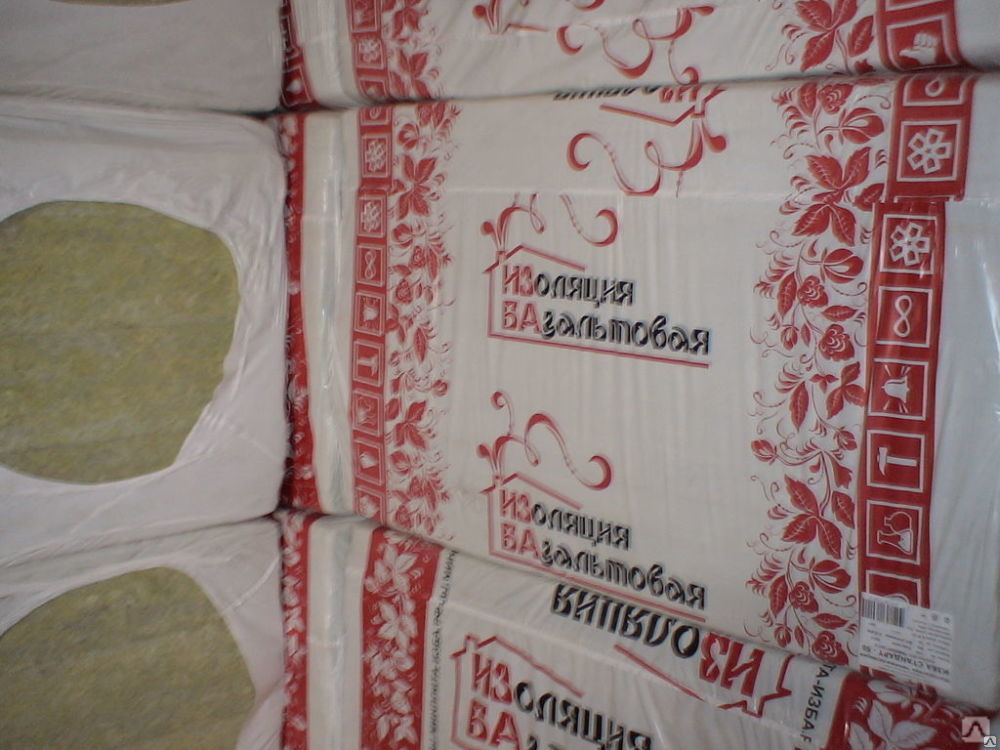 Технические характеристики минеральных плит изба