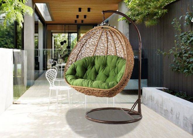Подвесное кресло: 105 фото лучших материалов и вариантов крепления