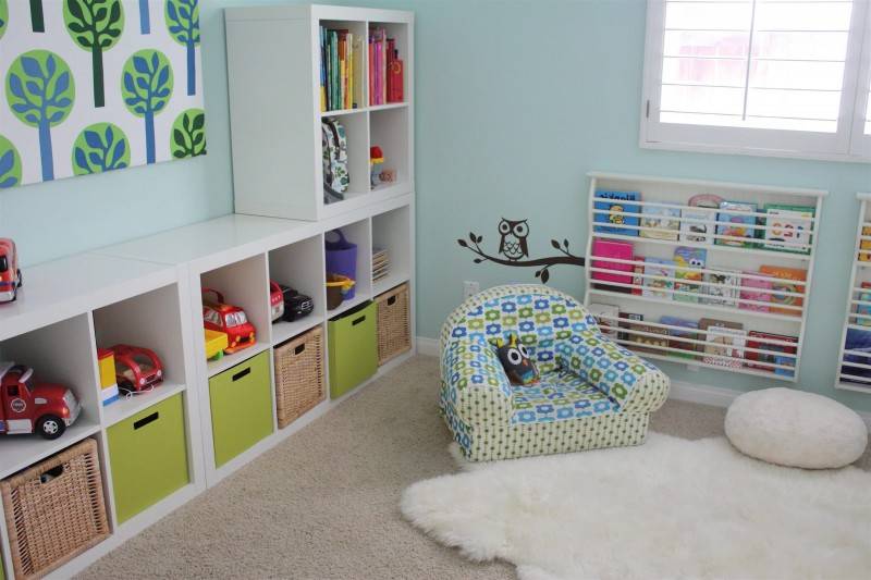 Хранение вещей и игрушек в детской комнате – как организовать самостоятельно: Обзор