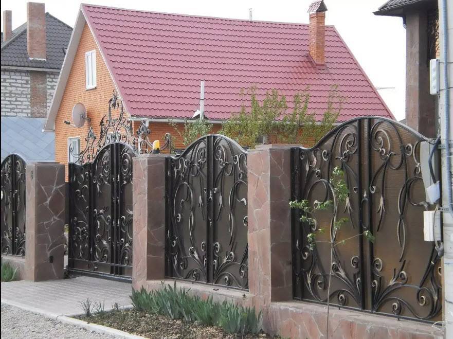 Виды ворот для частного дома - всё о воротах и заборе