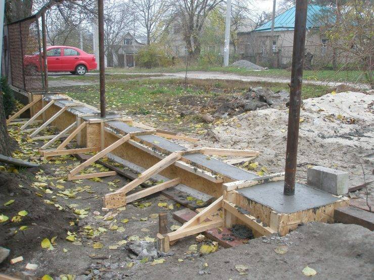 Как выставить опалубку по уровню своими руками