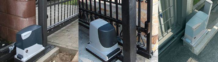 Автоматика для откатных ворот: электроприводы nice и came, комплект для привода doorhan