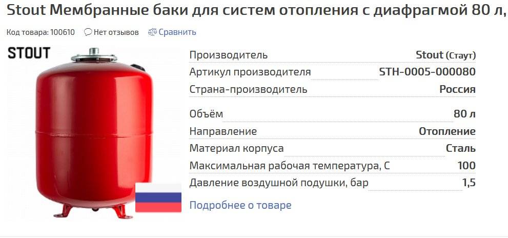 Тепло без проблем: как выбрать расширительный бак для отопления