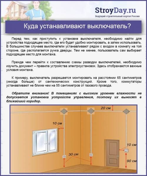 Как поменять выключатель света с одной клавишей. как заменить выключатель в квартире: пошаговая инструкция