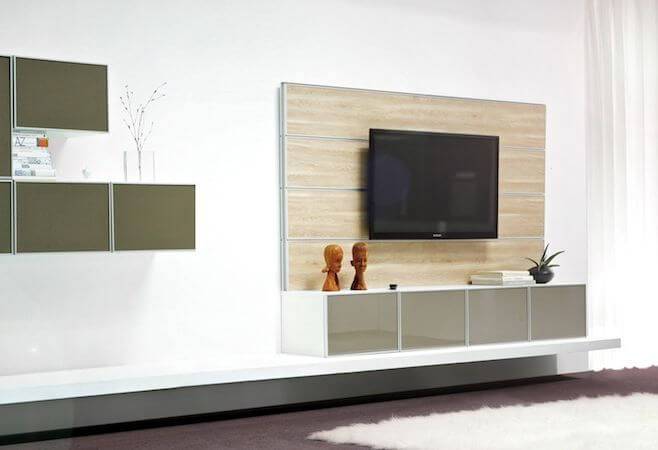 Телевизор на стене - 95 фото правил расположения и красивых идей оформления места для современного телевизора