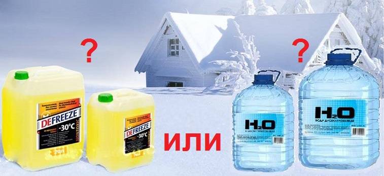 Как выбрать теплоноситель для системы отопления загородного дома – описания антифризов