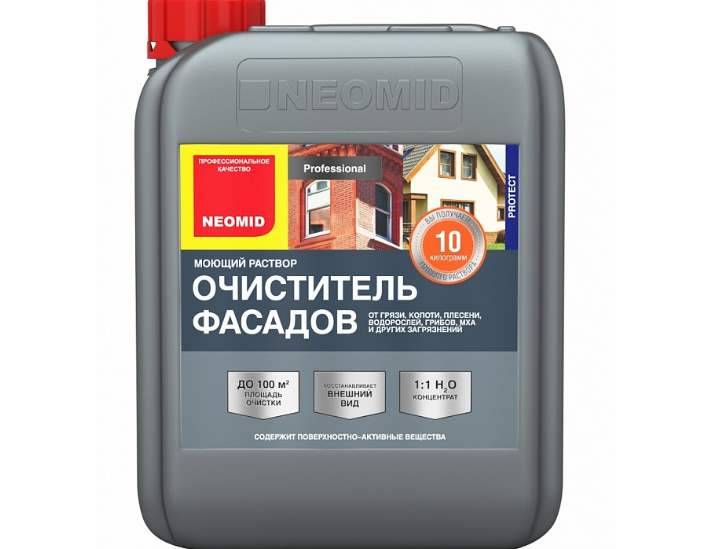 Очиститель фасадов dali – отзывы, особенности средства +фото и видео