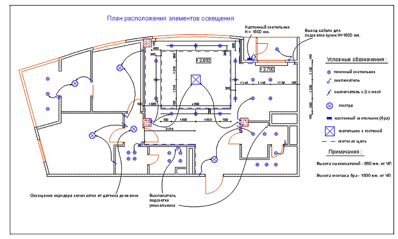 Расчёт электропроводки в квартире своими силами