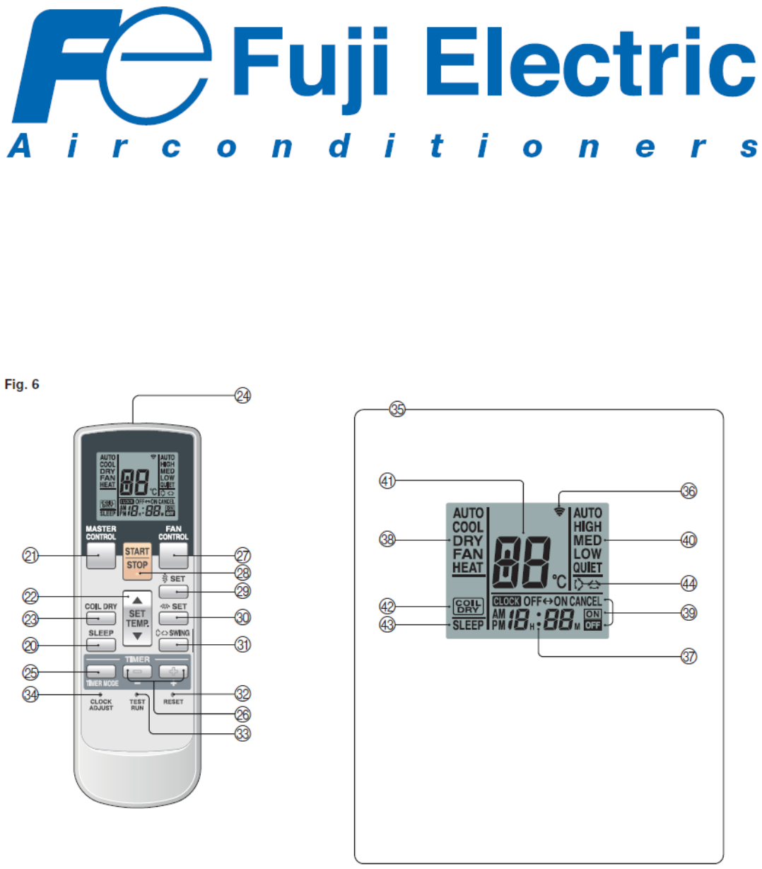 Кондиционеры и сплит-системы fuji electric: отзывы, инструкции к пульту управления
