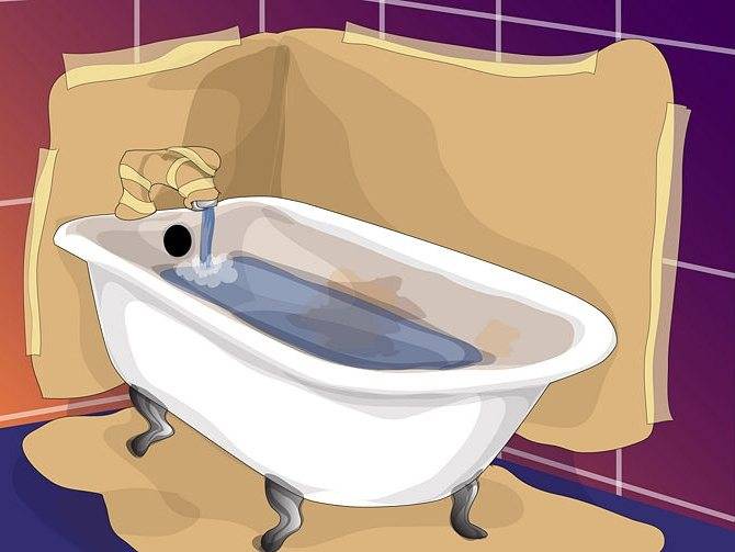 Способы восстановления эмали ванн: вкладыш из акрила в ванну, "наливная ванна" и реставрация эмалью