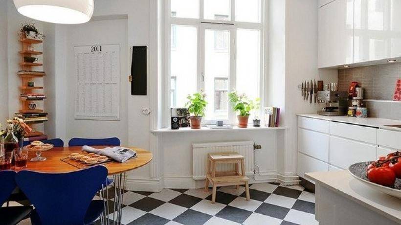 Кухня в скандинавском стиле: 80 фото незабываемых интерьеров