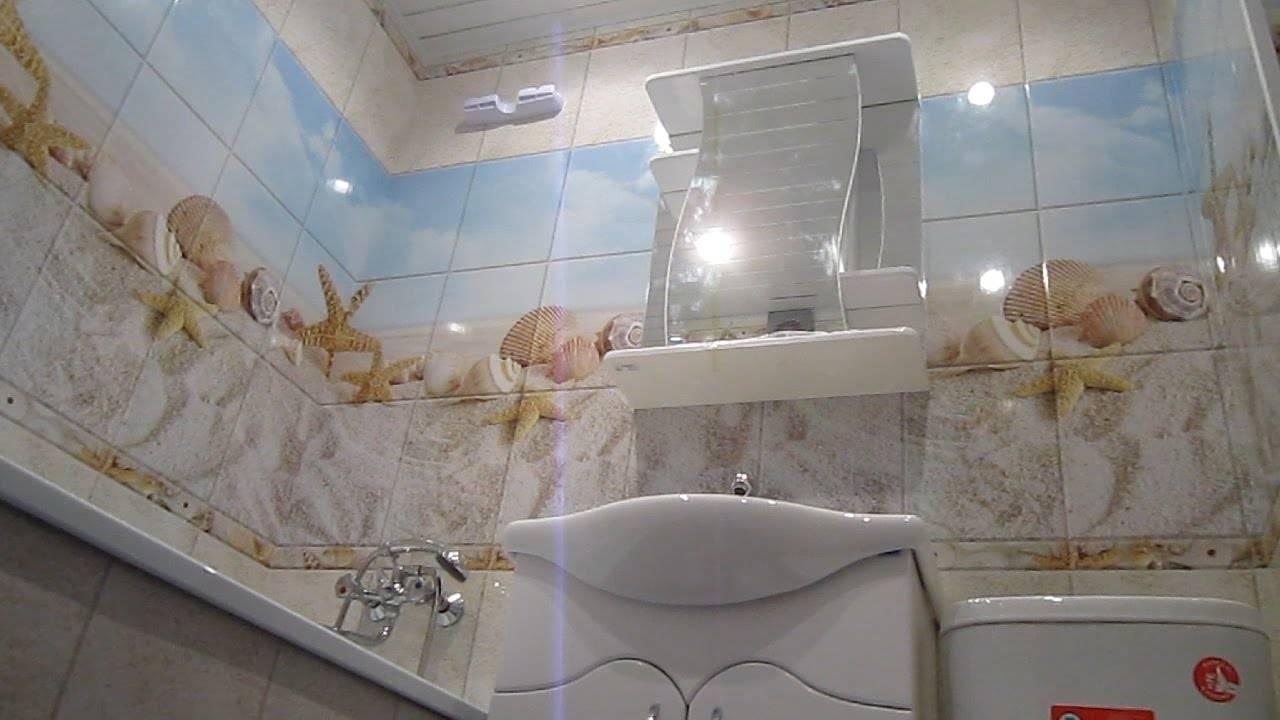 Как сделать ремонт в туалете пластиковыми панелями (9 фото)