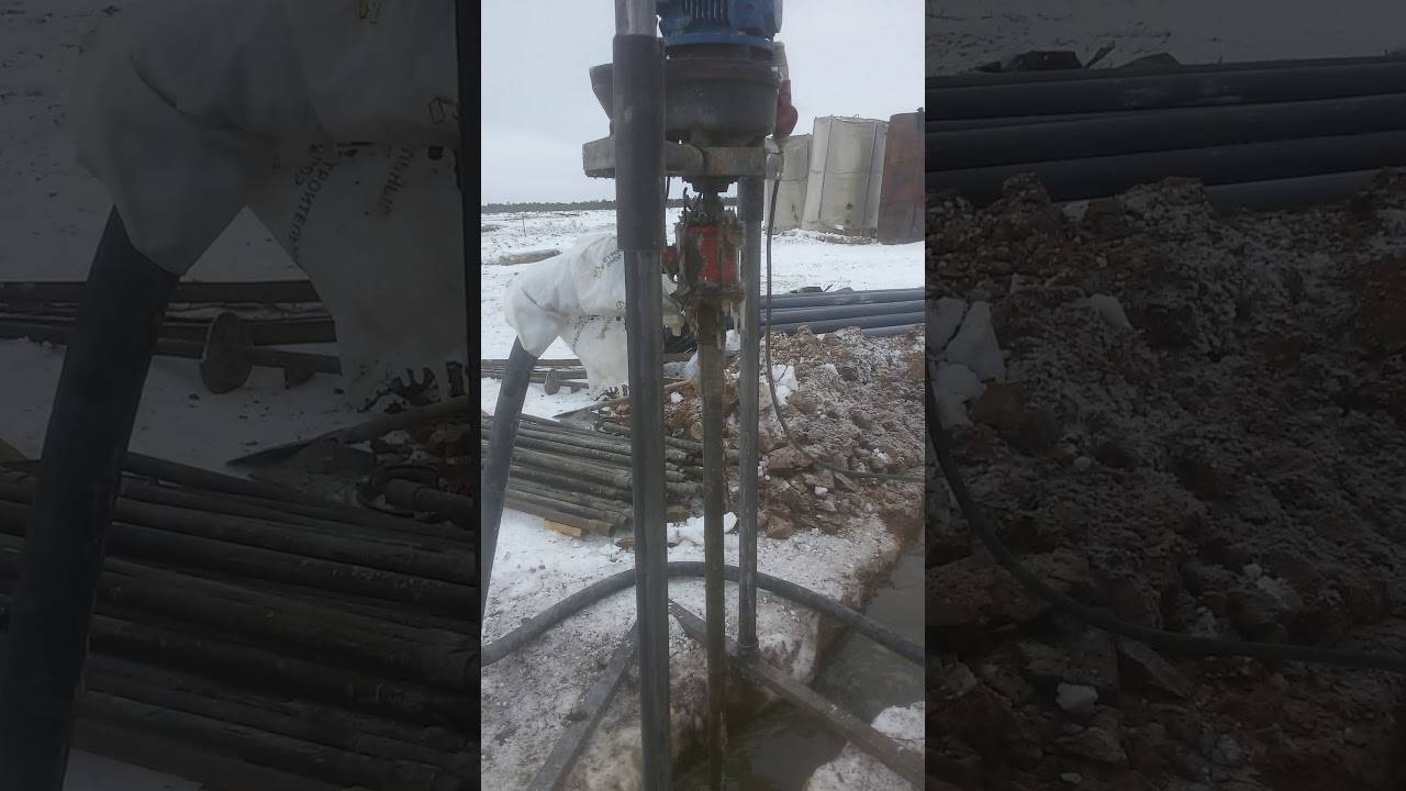 Можно ли бурить скважину зимой