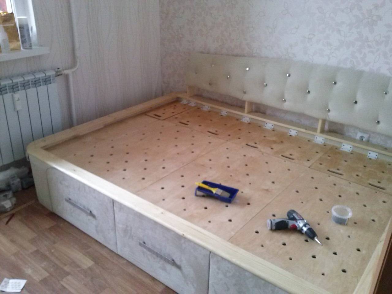 Как сделать двухъярусную кровать своими руками