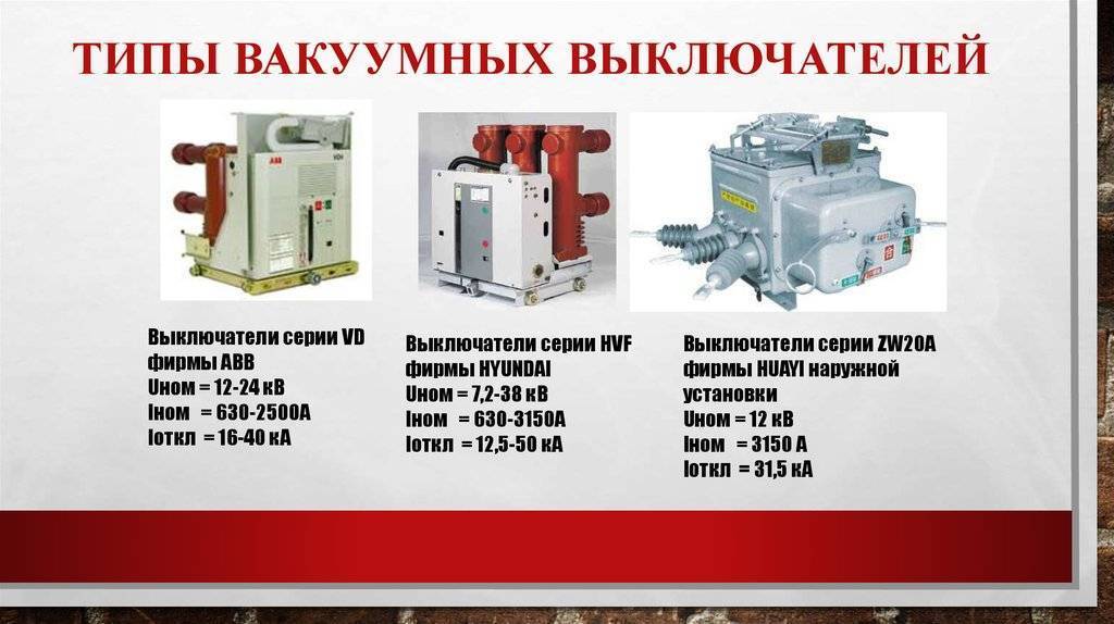 Достоинства и недостатки вакуумных выключателей – tokzamer