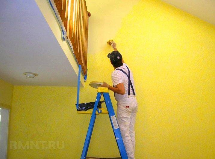 Декоративная покраска стен: тонкости процесса