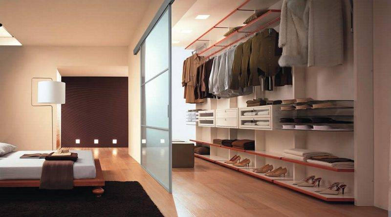 Как сделать гардеробную в спальне: в виде шкафа, угловая и другие интересные варианты реализации