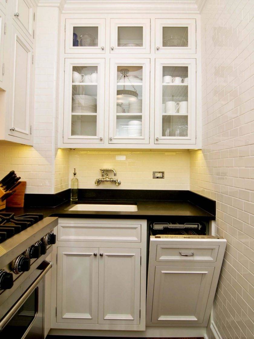 Посудомоечная машина на кухне — как ее оформить? 77 фото идей дизайна!