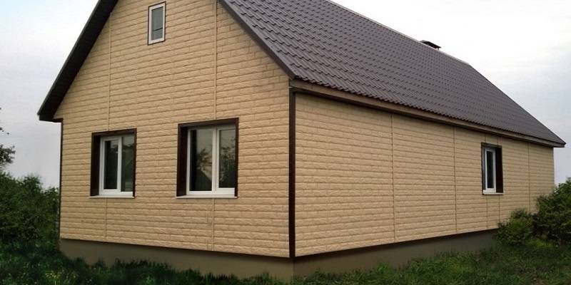 Сайдинг stone house (29 фото): цокольный материал под кирпич и под камень, песочный и красный вариант для домов, размеры и технические характеристики