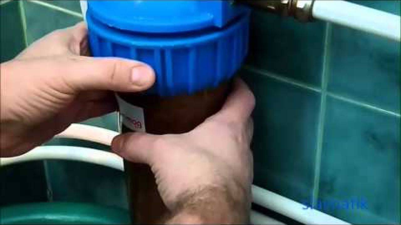 Очистка фильтров грубой очистки воды перед водосчетчиками