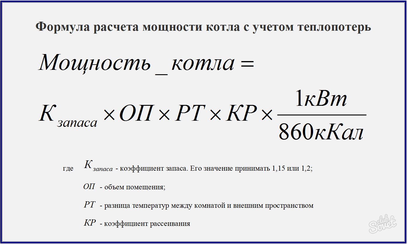 Расчет тепловой нагрузки на отопление здания