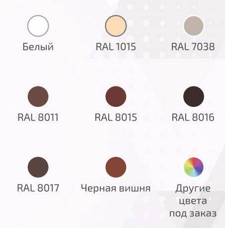 Применение стиз a, b, d для пластиковых окон