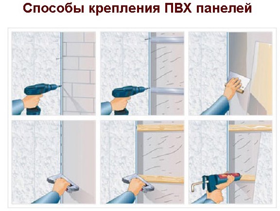 Отделка стен пластиковыми панелями: пошаговая инструкция