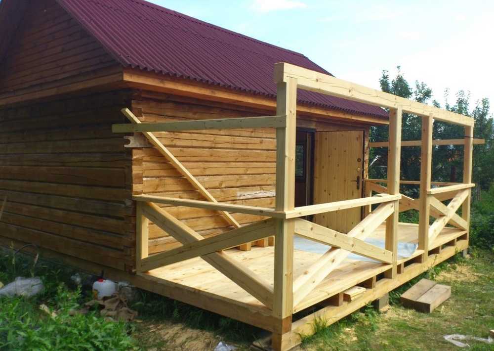 Веранда из дерева своими руками: 300 фото, пошагово, мастер-классы