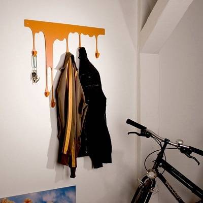 Вешалка в коридор для одежды своими руками