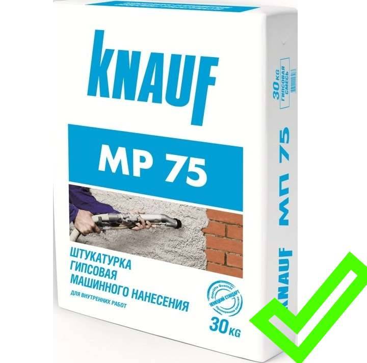 Гипсовая штукатурка knauf: универсальная смесь, срок годности составов