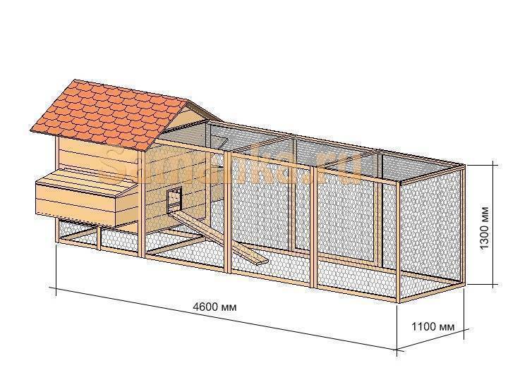 Курятник своими руками на 20 кур всесезонный
