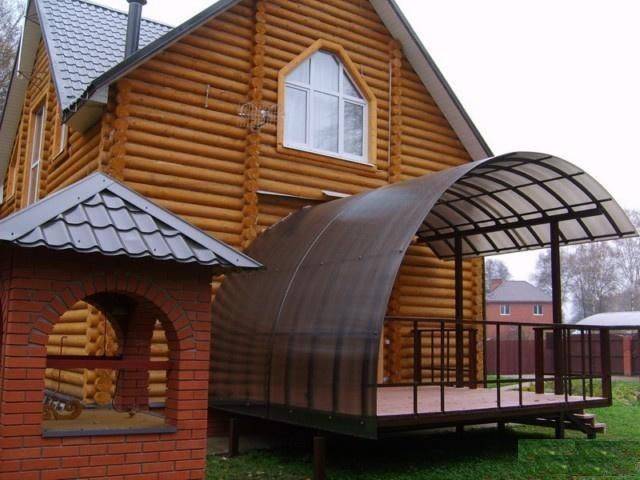 Крыша для дома из поликарбоната - кровля и крыша