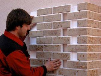 Монтаж термопанелей с клинкерной плиткой своими руками.