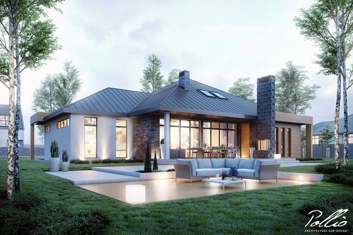 Проекты одноэтажных домов