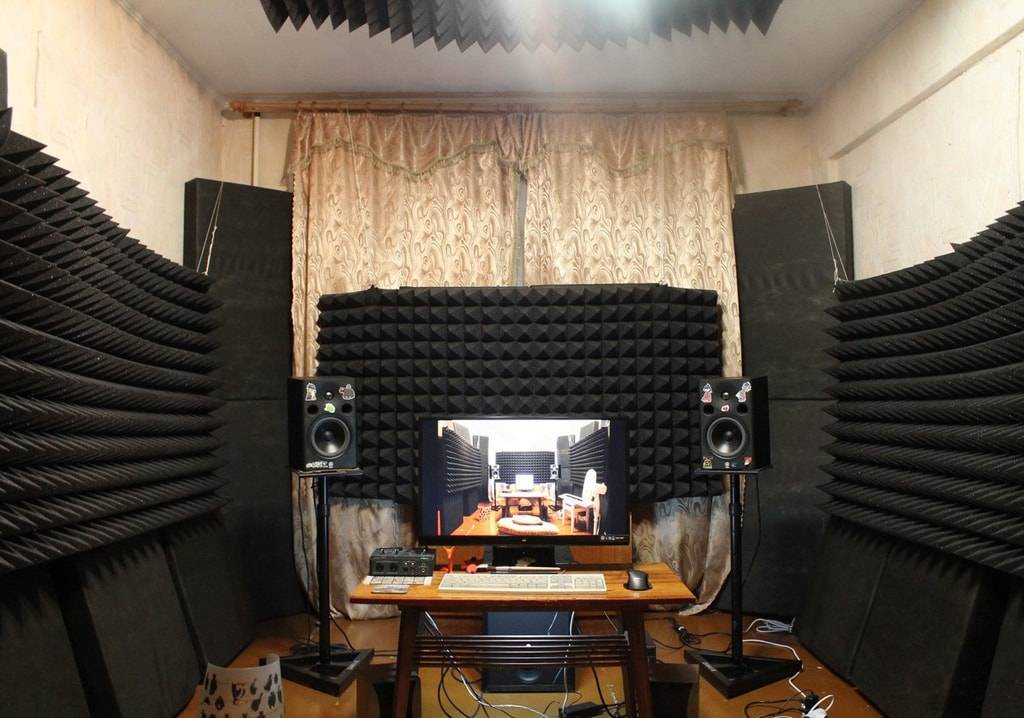 Акустический поролон — монтаж звукоизоляционного и шумоизоляционного материала своими руками