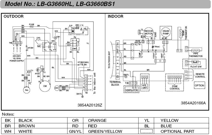 Схема подключения lg кондиционер