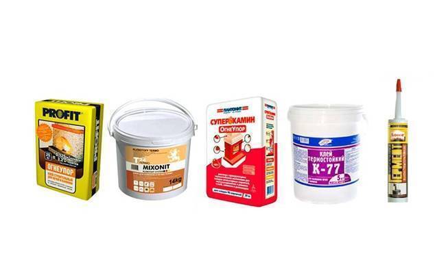 Герметик и клей для каминов и печей: рассматриваем вопрос