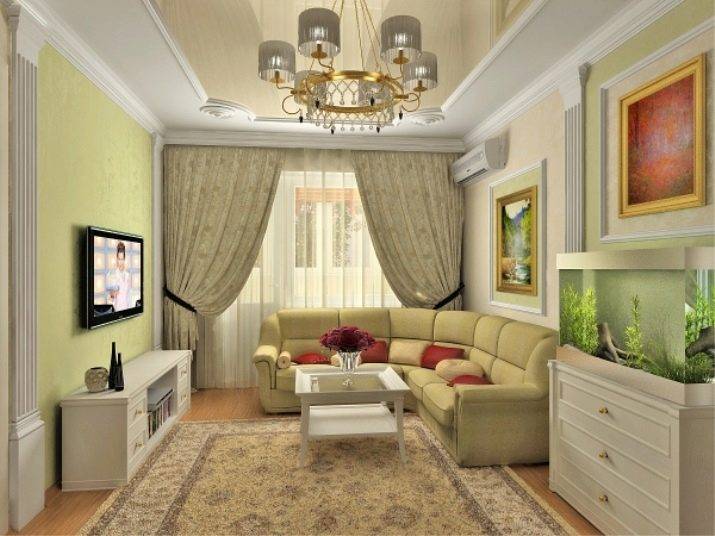 Дизайн квартиры 50 кв. м. [100+ фото] идеи для 1,2-комнатных и студий