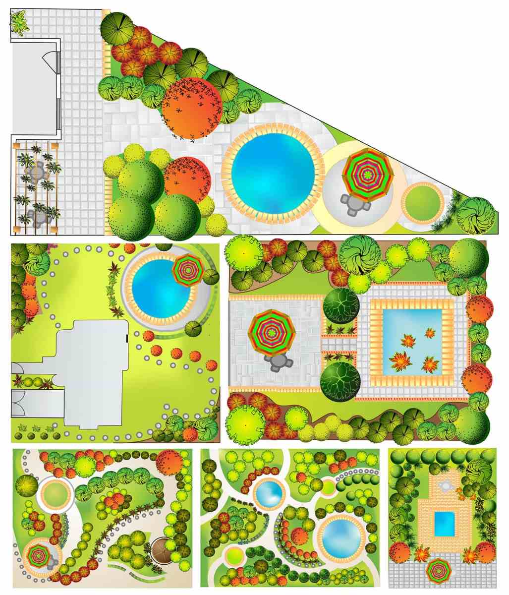  садового участка: планирование, стиль, фото