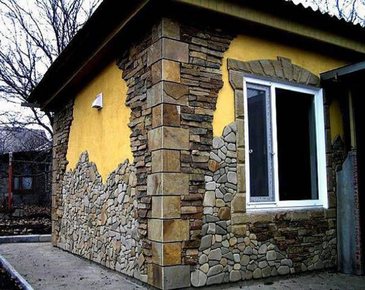 Гибкий камень для фасада: виды и свойства, плюсы и минусы, технология монтажа