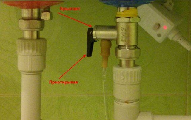 Принцип работы предохранительного клапана для водонагревателя