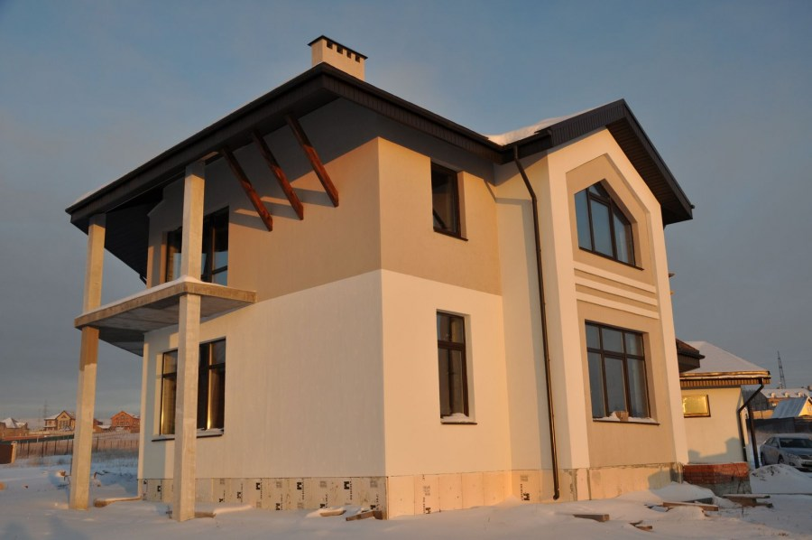 Фасад дома - как сделать красиво и стильно? 110 фото новинок дизайна