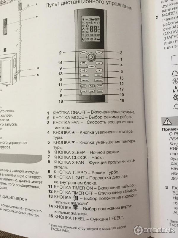 Кондиционеры energolux инструкция