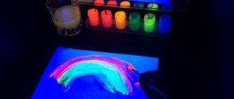Как сделать светящуюся краску в домашних условиях?