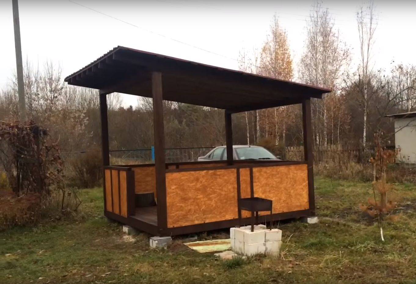 Как построить беседку своими руками: дешево и красиво - проекты, фото