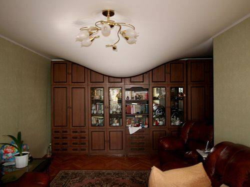 Натяжной потолок провис: почему провисает потолок, причины провисания светопропускающих конструкций