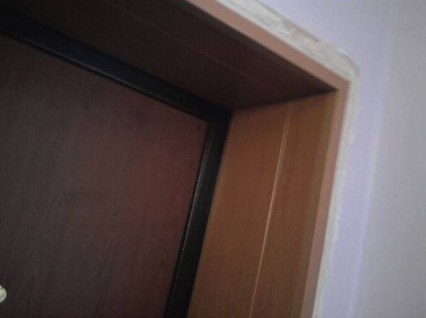 Отделка дверных откосов после установки входной двери - только ремонт своими руками в квартире: фото, видео, инструкции