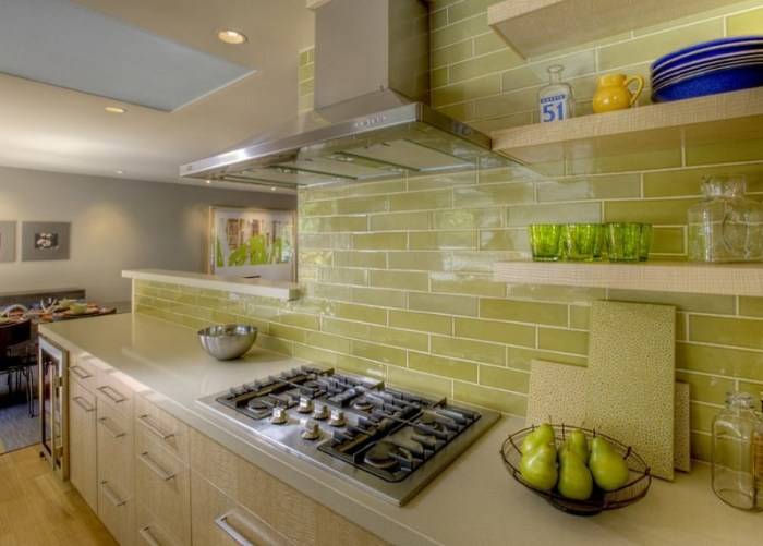 Стены на кухне - лучшие решения и правила оформления кухонных стен (120 фото и видео)
